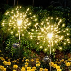 Bendable Copper Wire 120 LED Solar Lights