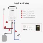 Portable 5L Instant Gas Water Heater