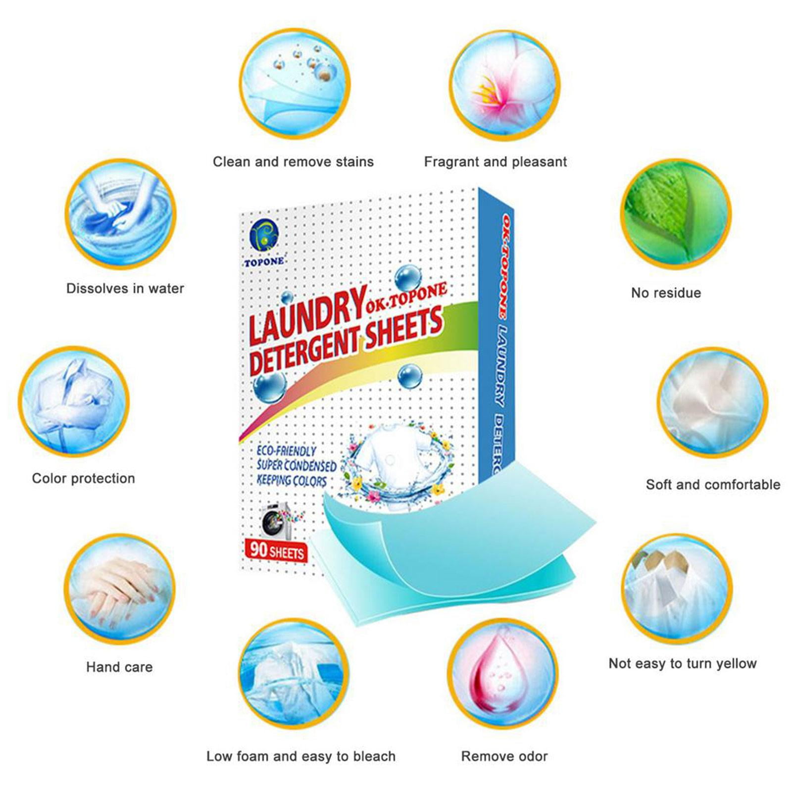 Eco-Friendly Laundry Detergent Sheets – Zero Plastic Waste
