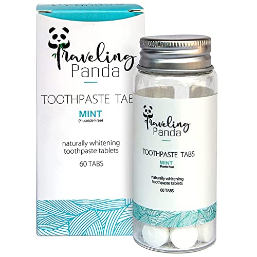 Traveling Panda Chewable Toothpaste Tablets - Mint 60 Count