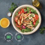 Eco-Friendly 9" Compostable Paper Plates (125-Pack)