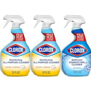 Eco-Friendly All-Purpose and Bathroom Cleaner Pack