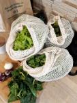 Premium Cotton Reusable Produce Mesh Bags