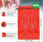 30 Extra Large Reusable Mesh Produce Bags