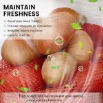 Reusable Mesh Onion Bags - Set of 10