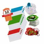 12 Eco-Friendly Reusable Mesh Produce Bags