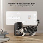 Wi-Fi Automatic Cat Feeder with Rechargeable Battery