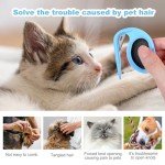 Pet Grooming Brushes with Non-Slip Handle - 2 Pack