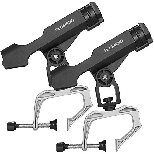 PLUSINNO 360° Adjustable Fishing Rod Holder - 2 Pack