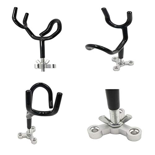 Haida 4PCS Steel Angle Rod Holder Set