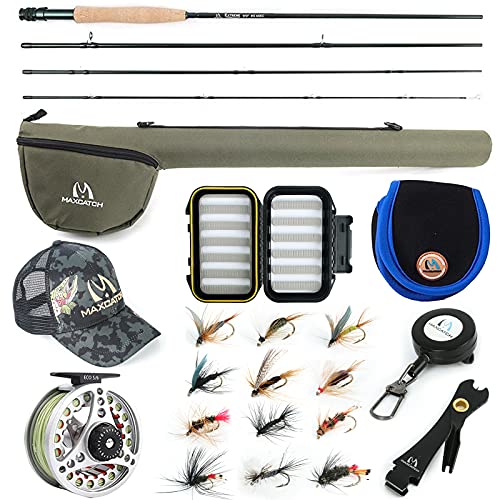 Maxcatch Extreme Fly Fishing Combo Kit: 5wt 9'0