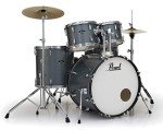 Pearl Roadshow 5-Piece Complete Drum Kit, Charcoal Metallic