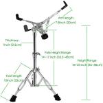 Luvay Lightweight Double Braced Snare Stand with Bag