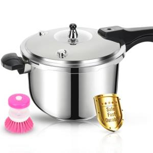 Peterboo 3 Quart Stainless Steel Pressure Cooker