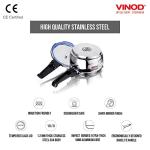 Vinod Stainless Steel Pressure Cooker - 5.5L