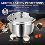 Stainless Steel Pressure Cooker 4.22qt for Rice