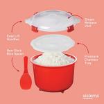 Sistema Microwave Rice Cooker & Food Container Set