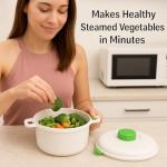 Microwave Pressure Cooker – 2.8L BPA-Free Rice & Veggie Cooker