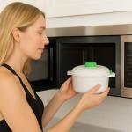Microwave Pressure Cooker – 2.8L BPA-Free Rice & Veggie Cooker