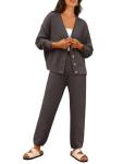 LILLUSORY Women's Cozy Cardigan and Pant Set