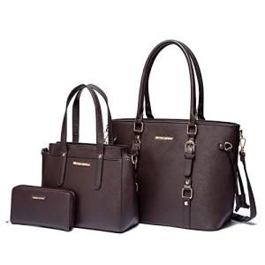 Montana West 3-Piece Leather Handbag Set