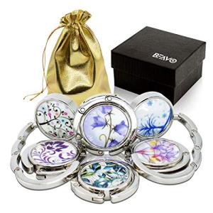 Stylish Set of 6 Foldable Handbag Hooks