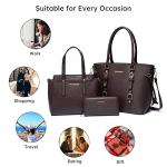 Montana West 3-Piece Leather Handbag Set