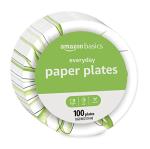 Everyday Disposable Paper Plates, 100 Count
