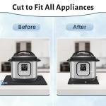 LOPNUR 17"x12" Rotating Appliance Slider Tray