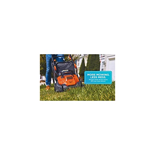 Black + Decker 15" Electric Comfort Grip Mower