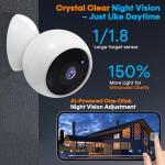 AMTIFO 2K Wireless Home Security Camera