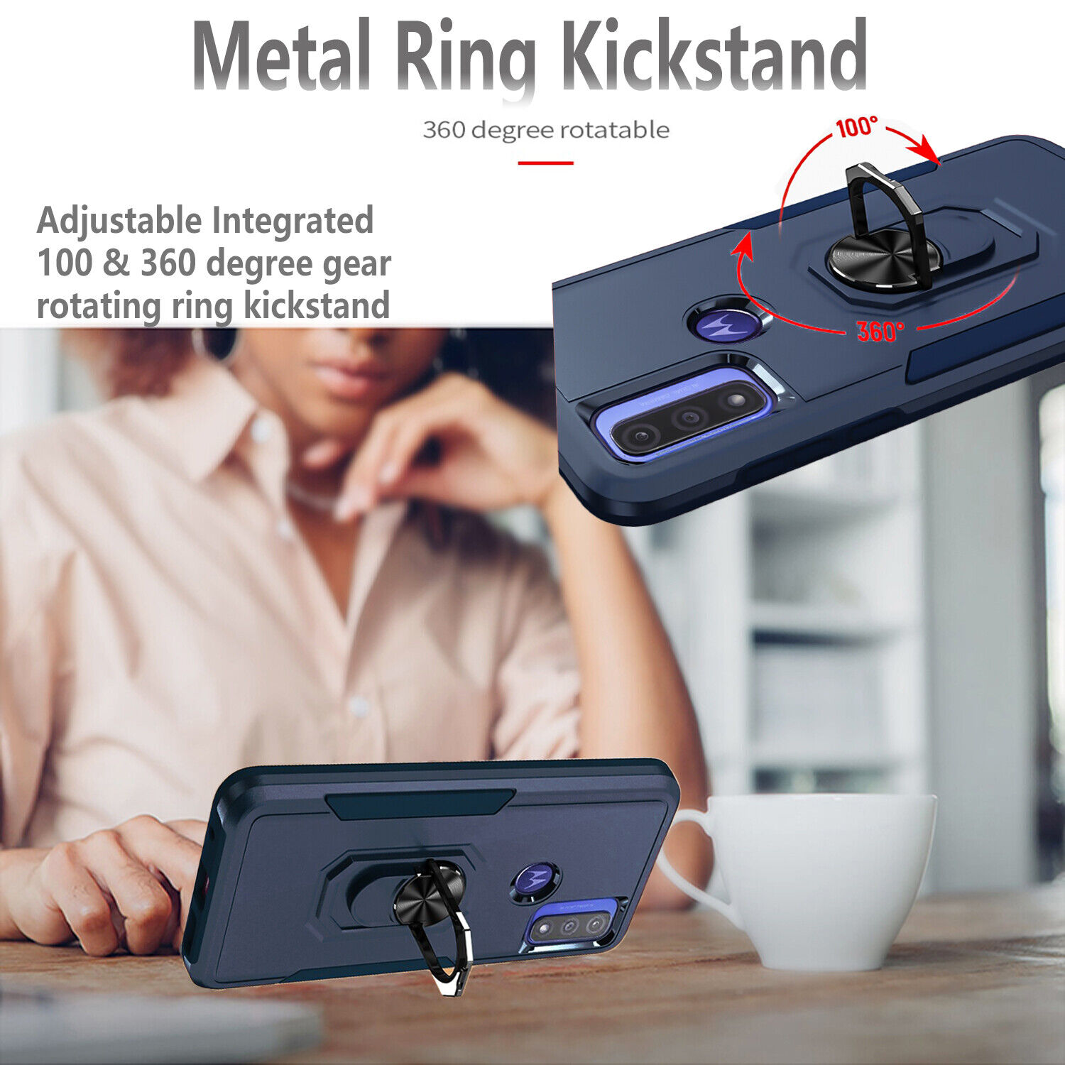 Motorola Moto G Play/Power/Pure Case & Glass