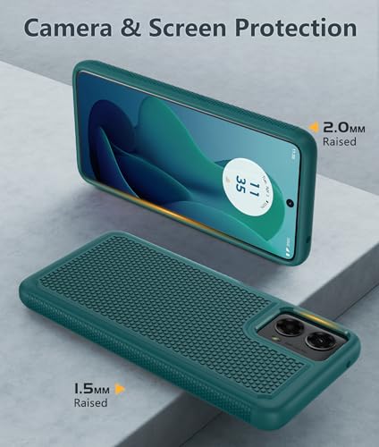 Military Drop Protection Bumper Case for Motorola Moto G-5G-2024