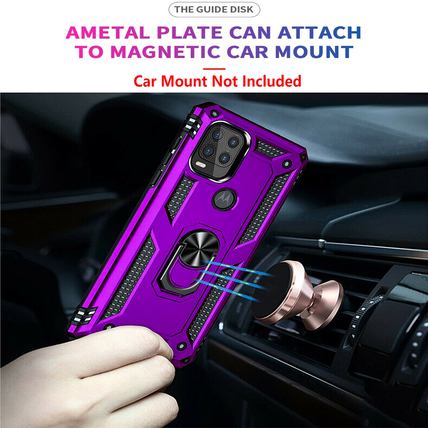 Motorola Moto G Stylus 5G Case with Stand and Glass