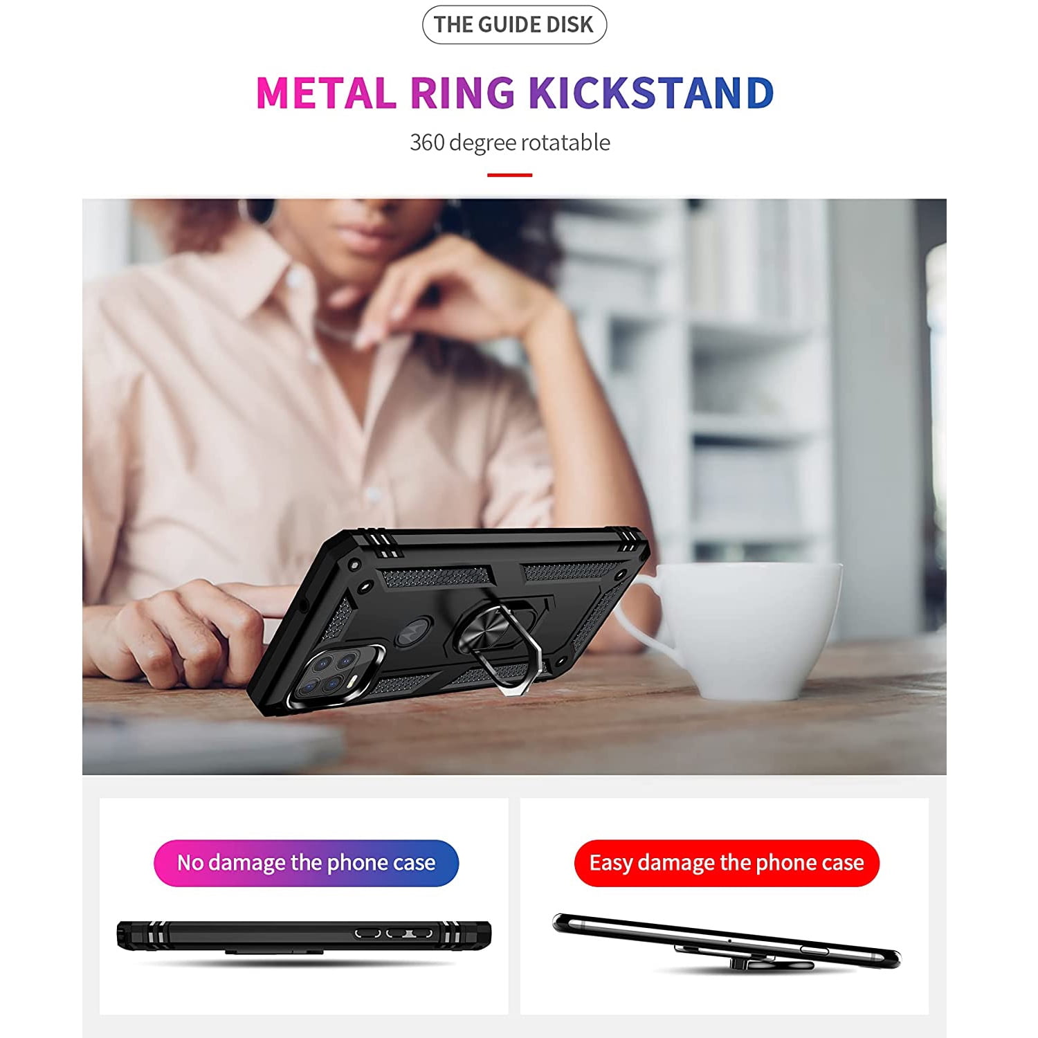 Motorola Moto G Pure/Power 2021/22 Phone Case - Red