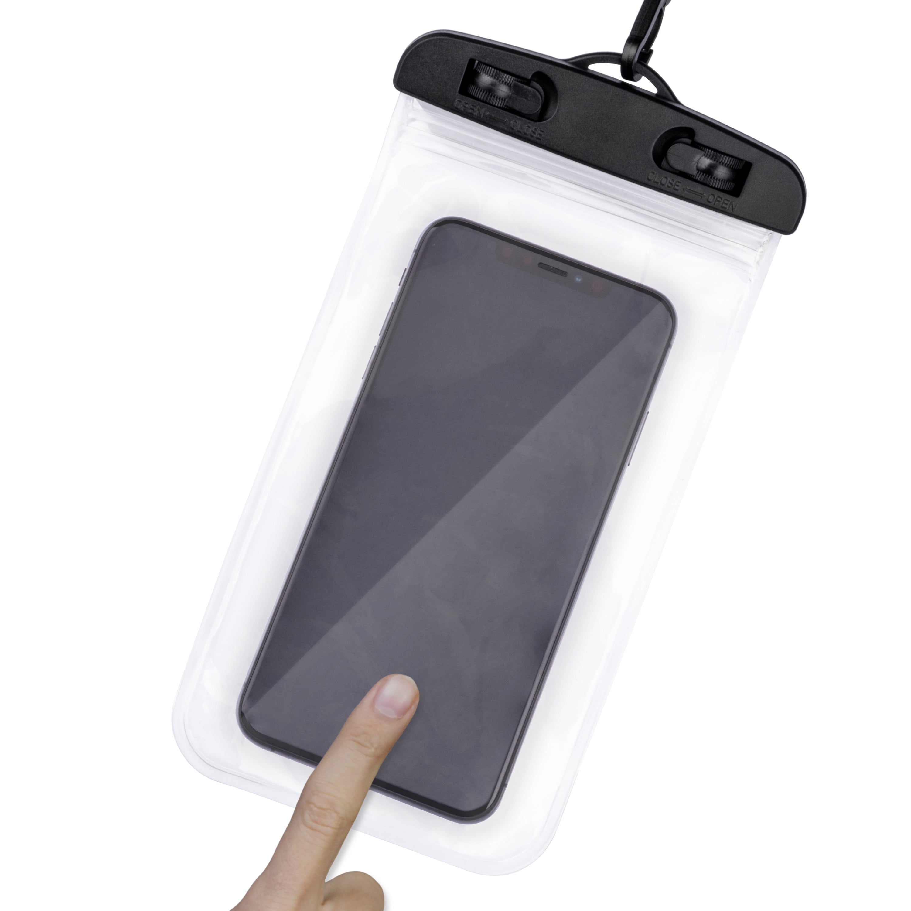 Onn. Clear Waterproof Phone Bag for iPhone/LG