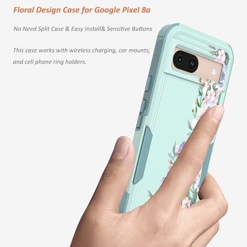 Google Pixel 8a 5G Case: Cute Flowers Design