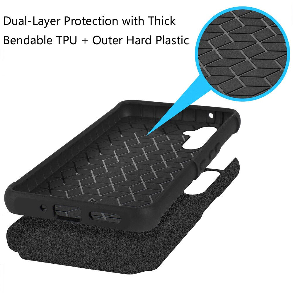 Samsung Galaxy A15 A35 5G Case + Glass Cover