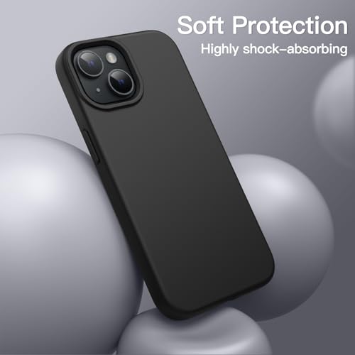 JETech Silky-Soft Silicone Case for iPhone 13