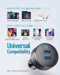 Anker 40W Dual USB C Car Charger