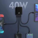 Aioneus 40W 4-Port Fast USB Wall Charger