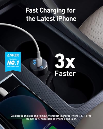 Anker 32W Dual USB C Car Charger