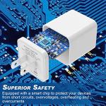 6-Pack Dual USB Wall Charger - Fast Charging