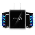 Borz 4.8A Multi-Port Fast USB Wall Charger