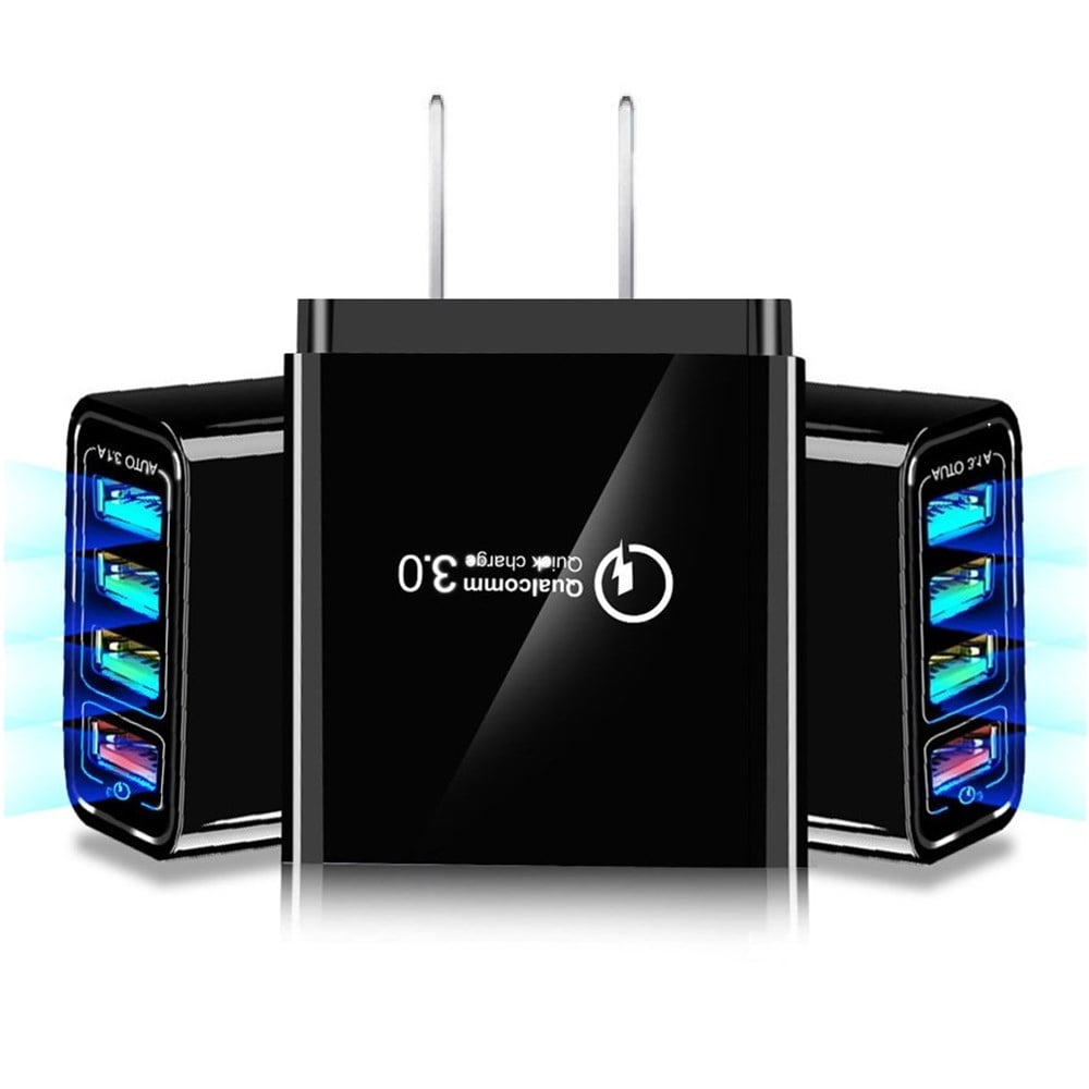 Borz 4.8A Multi-Port Fast USB Wall Charger