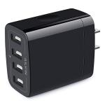 Ailkin 4-Port Fast Charging USB Wall Charger