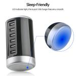 6-Port USB Charging Station with Smart Tech