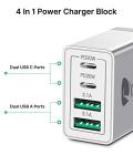 Aioneus 40W 4-Port Fast USB C Wall Charger
