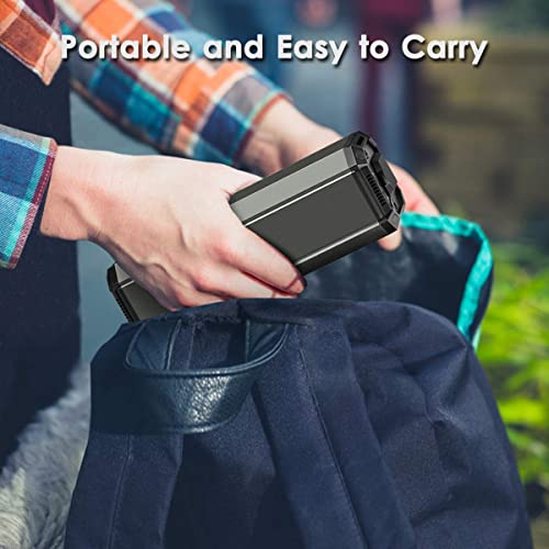 Universal Portable Laptop Charger with AC Outlet