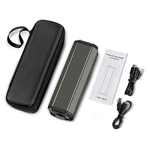 Universal Portable Laptop Charger with AC Outlet